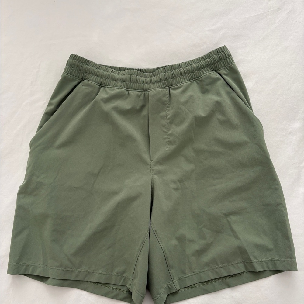 lululemon athletica Men's Sage Green Performance Shorts